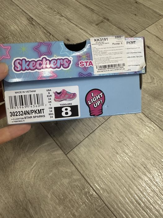 Кросівки skechers 24 p 15 см