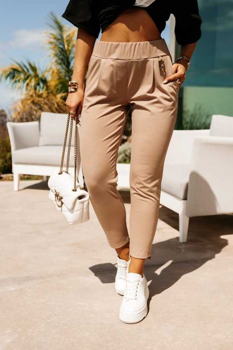 Spodnie dresowe la blanche