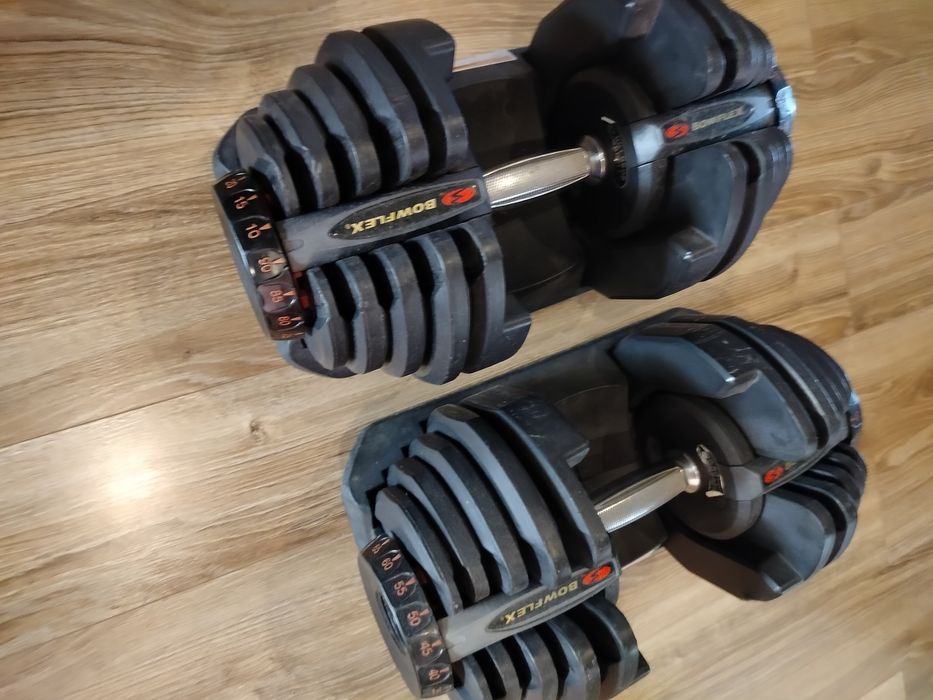 Hantle regulowane ławka obciążenie ciężarki atlas do ćwiczeń