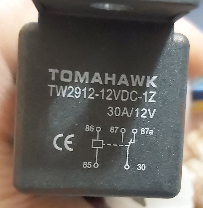Пятиконтактное реле Tomahawk TW2912-12VDC-1Z: 170 грн ...