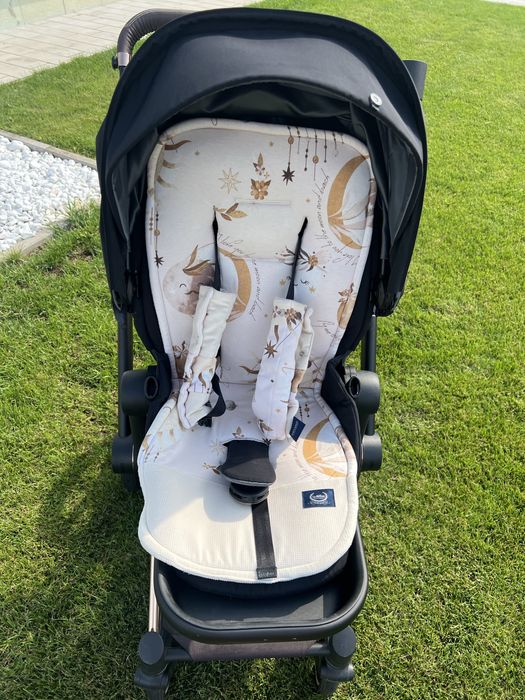 Cybex e priam platinum rose gold, wozek elektryczny, gondola+spacerowk