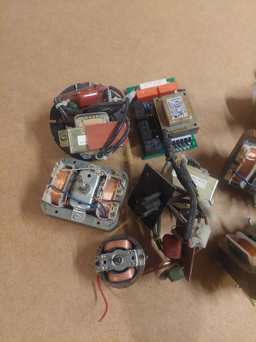 Zestaw silników, wentylatory i transformatory Tanio!!!