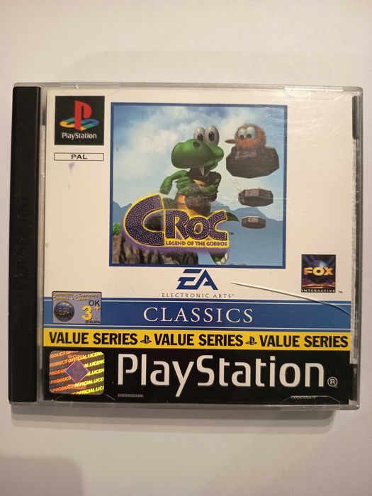 Croc Legend of the Gobbos PSX PS1 PlayStation 3XA komplet