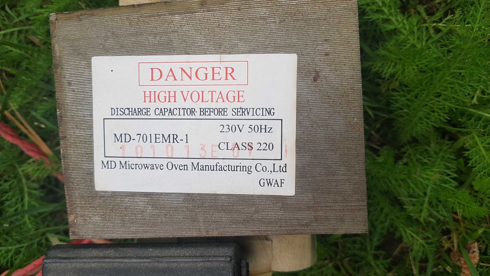 Transformator MD-701EMR-1 230V 50Hz CLASS 220 do mikrofalówki