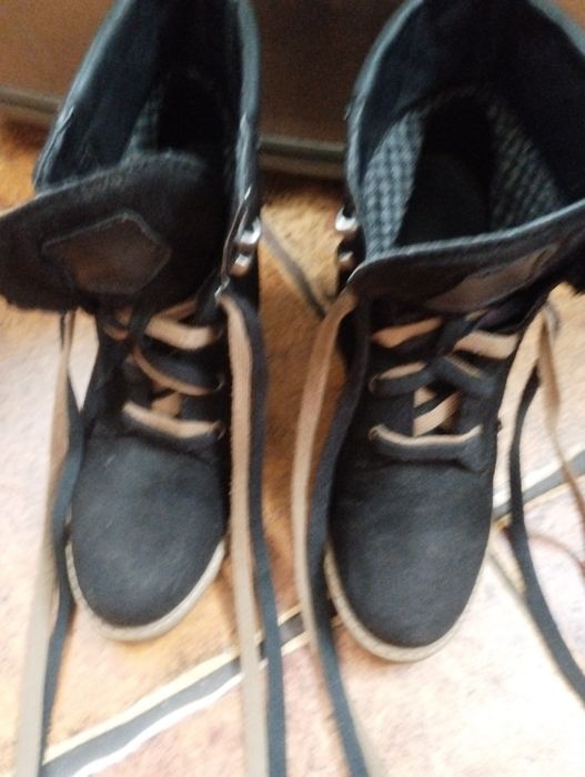 Botki z Deichmann skóra