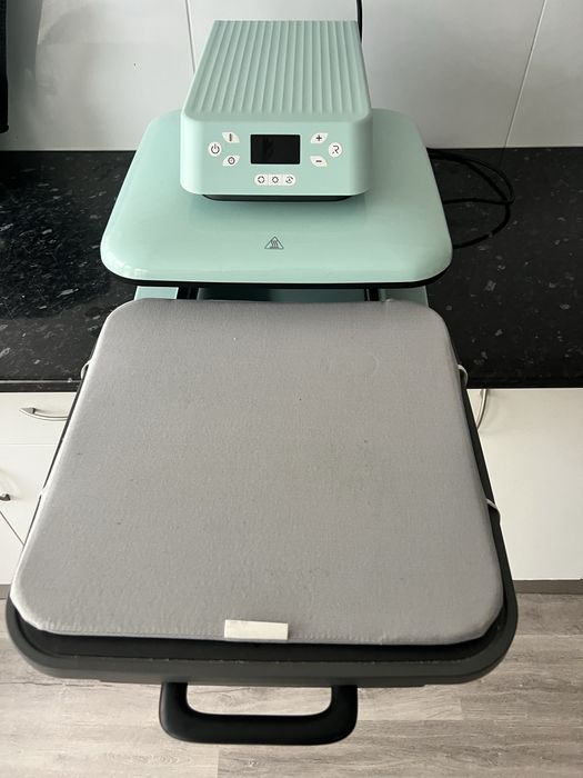 Prensa termica para textil