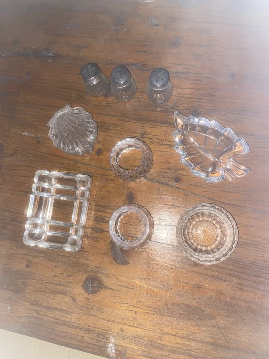 Peças decorativas Cristal - como novos