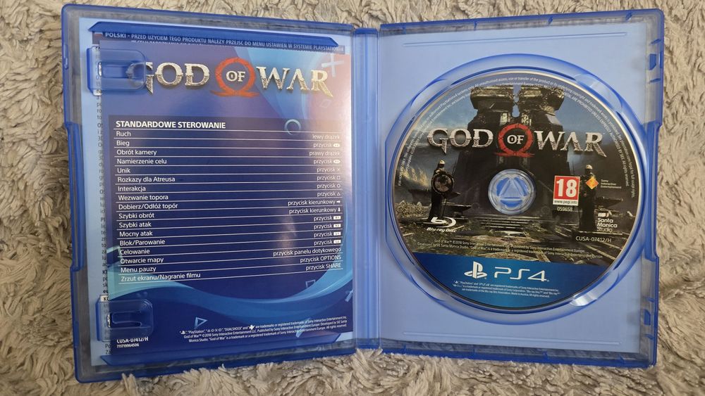 Gra PS4 God of War