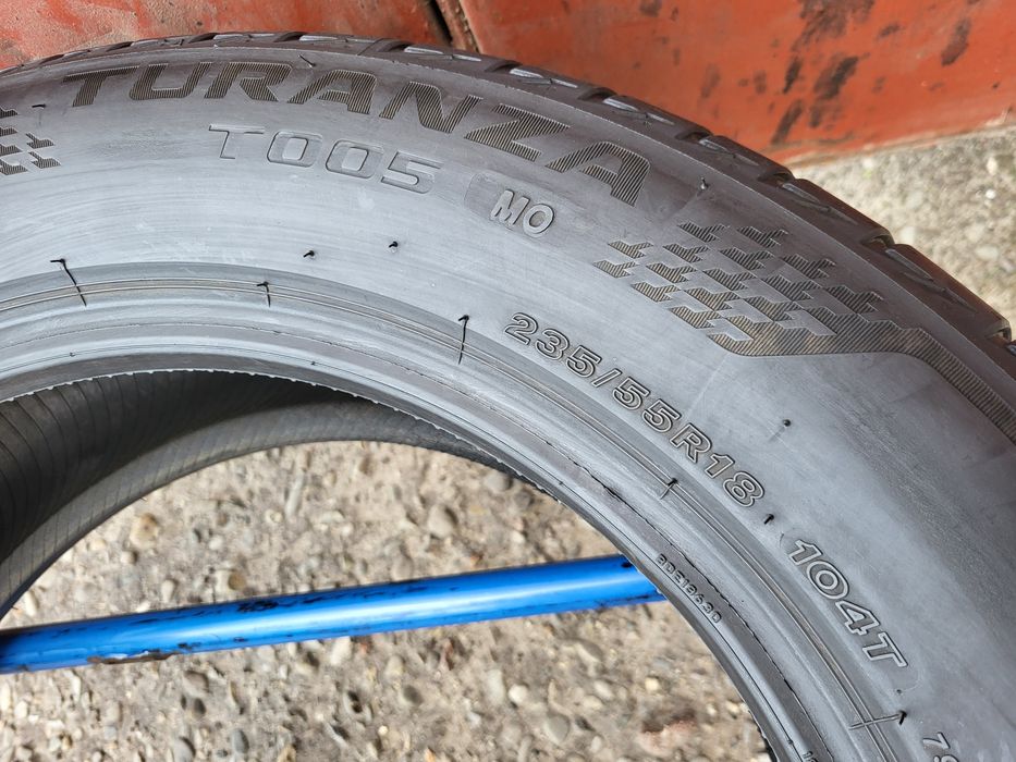 235/55/18 R18 Bridgestone Turanza T005 4шт ціна за 1шт шини