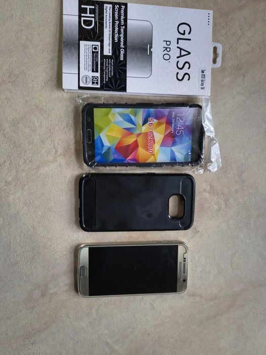 Samsung Galaxy S6 3/32 GB G920 + 2 x etui + szkło - bdb stan
