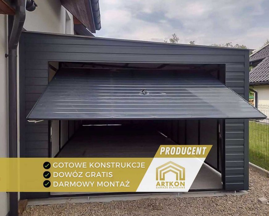 Garaż blaszany | Garaz blaszany | Blaszak | Garaże blaszane Na wymiar