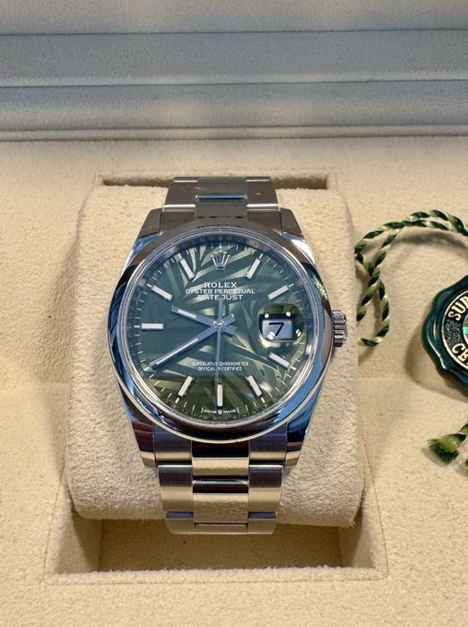 Zegarek Rolex Datejust 36 Palm motif Discontinued