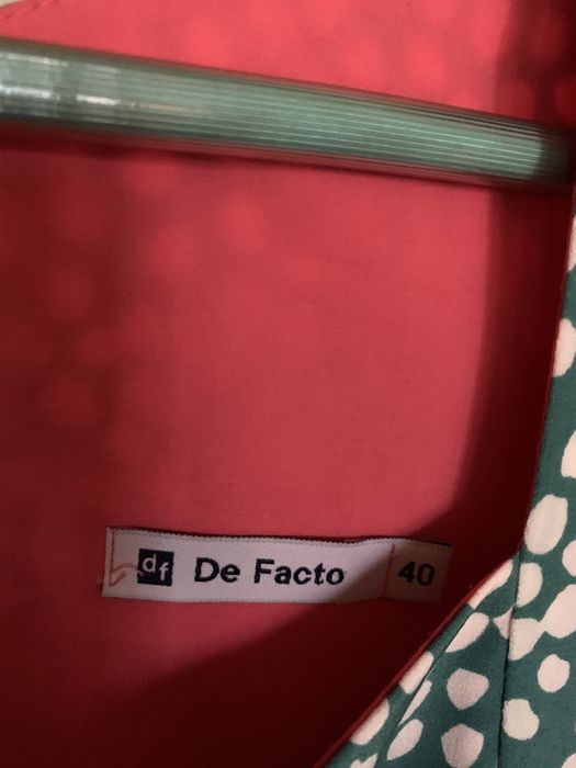 Sukienka letnia polskiej marki De Facto roz 40