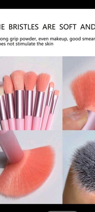 Zestaw pędzli do makijażu 13 sztuk. Nowe. Polecam.