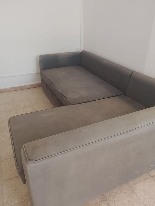 Sofá  cama  com chaise long