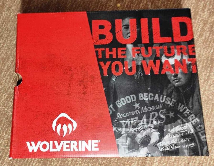 Шкіряні черевики Wolverine Karlin Moc Toe 45/12/46,5