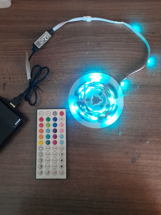 Led стрічка лед стрічка керування з пульта та телефону usb
