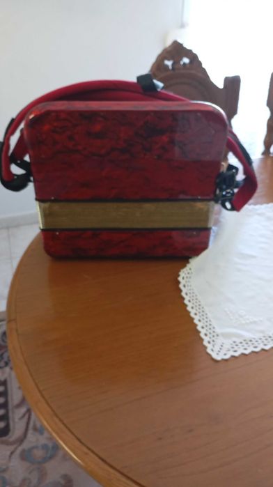 Concertina honer em lá sustenido com 3 carreira afinada