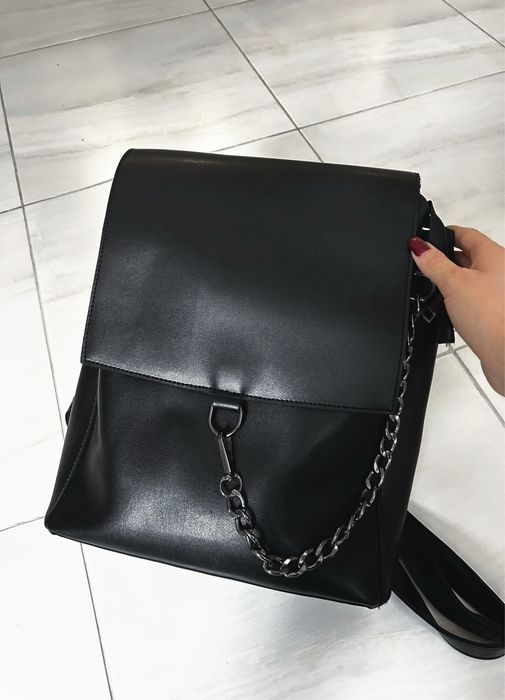 Стильний міський рюкзак із якісної еко-шкіри. Портфель.Жіночий рюкзак.