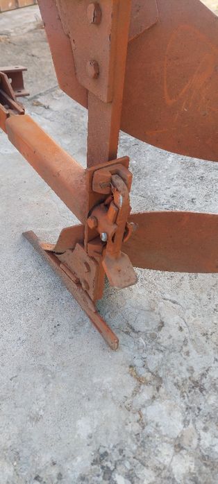 charrua reversível para motocultivadora