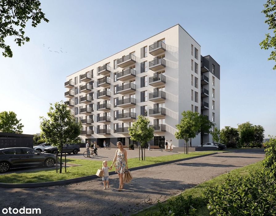 2-pokojowe mieszkanie, piętra od 1 do 6, 49m2 | Nowa inwestycja