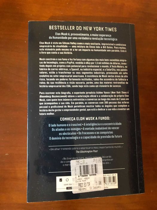 Elon Musk - Biografia Oficial