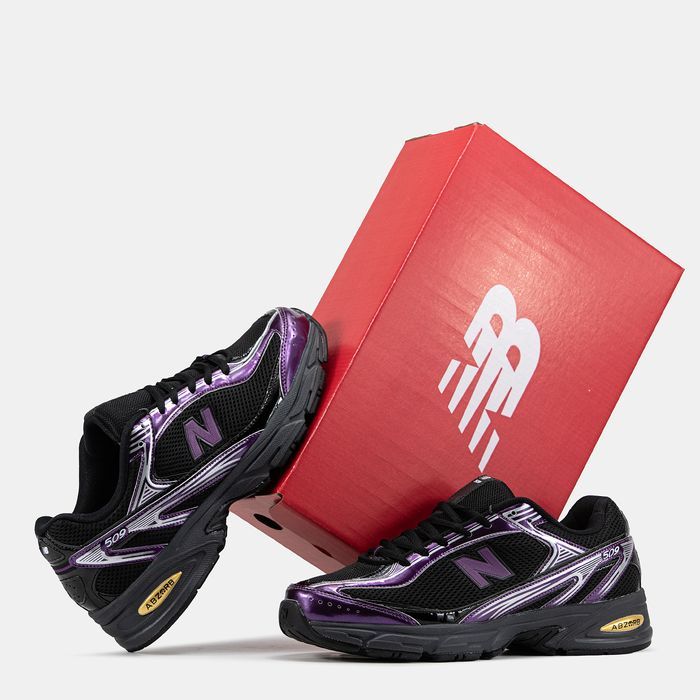 Кросівки Кроссовки New Balance 509 Black Purple Кросовки демісезон