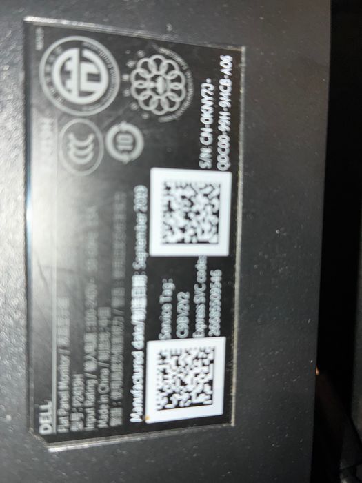 Monitor Dell P2419H 23,8 Full HD IPS