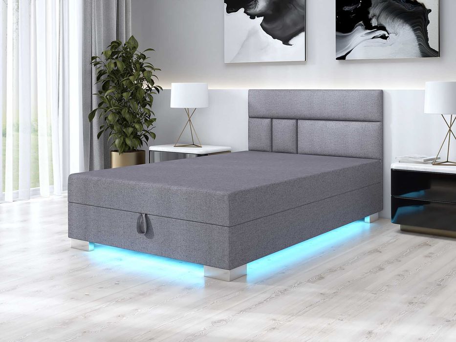 Kanapa jednoosobowa Tapczan z Materacem Łóżko pojedyncze Sofa Wersalka