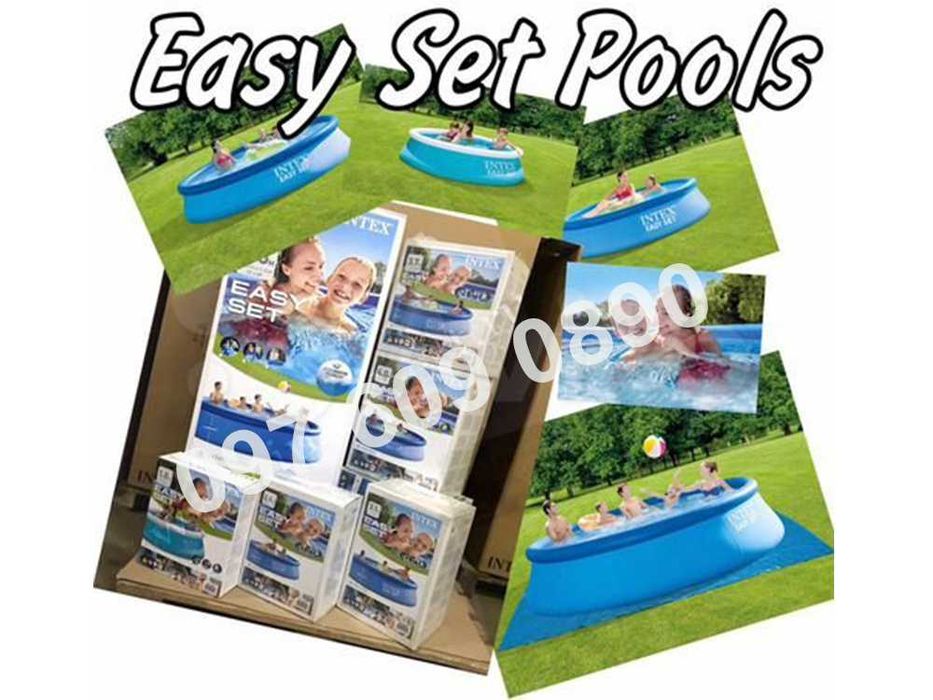Басейн дитячий Intex Easy Set Pool 244x76см Бассейн Фабричний Оригінал