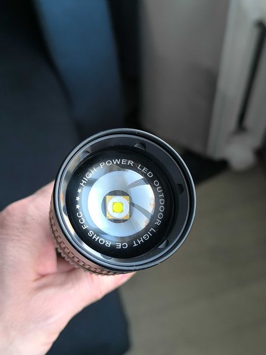 LED Фонарик Kensun KS008 + аккумулятор Litokala 26650 5000 mAh