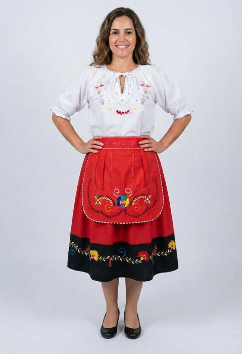 Traje Imitação de Lavradeira Minho - Adulto