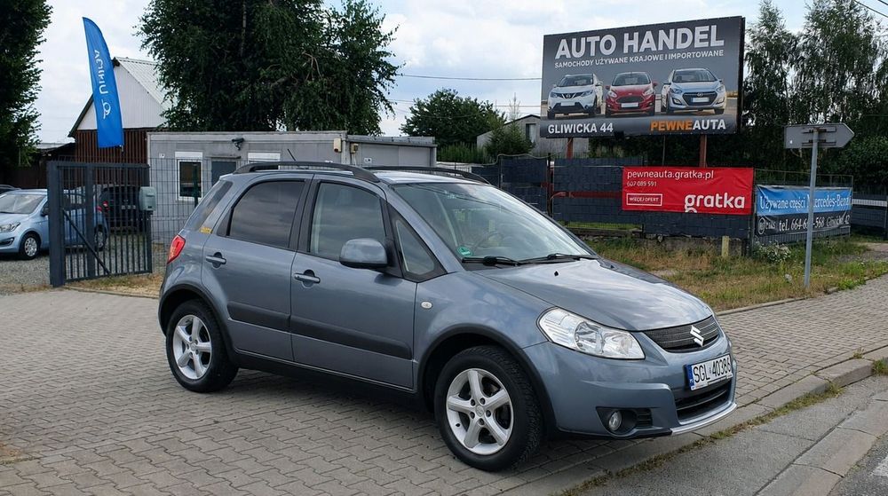 Suzuki SX4 Niski przebieg/Bez korozji/Grzane fotele/Alufelgi/Sprawna klimatyzacja