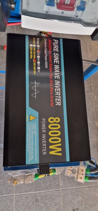 Блок безперебійного живлення сонячні панелі 8 kw