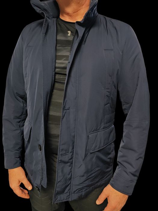 Super model eleganckiej parki Hugo Boss rozm L