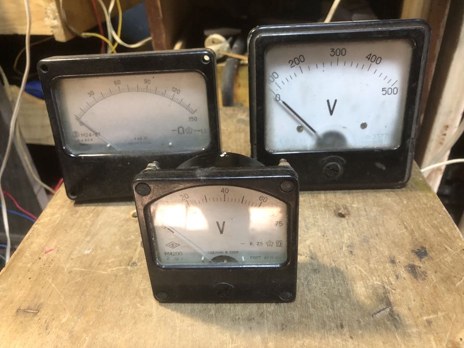 Вольтметр 500 вольт