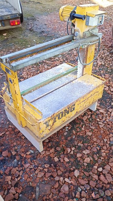 przecinarka taśmowa piła ucinarka do bloczków betonowych cegły Ytong