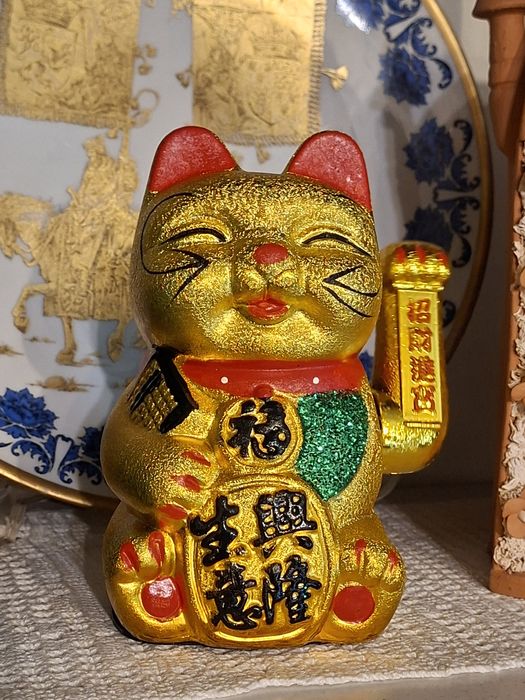 Gato da sorte chinês - Saúde - Dinheiro - Clientes