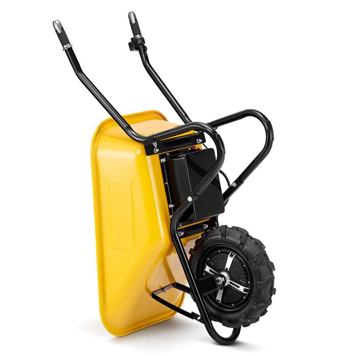 Taczka elektryczna akumulatorowa wozidło Baumr-AG BPR 500W 100L 180kg