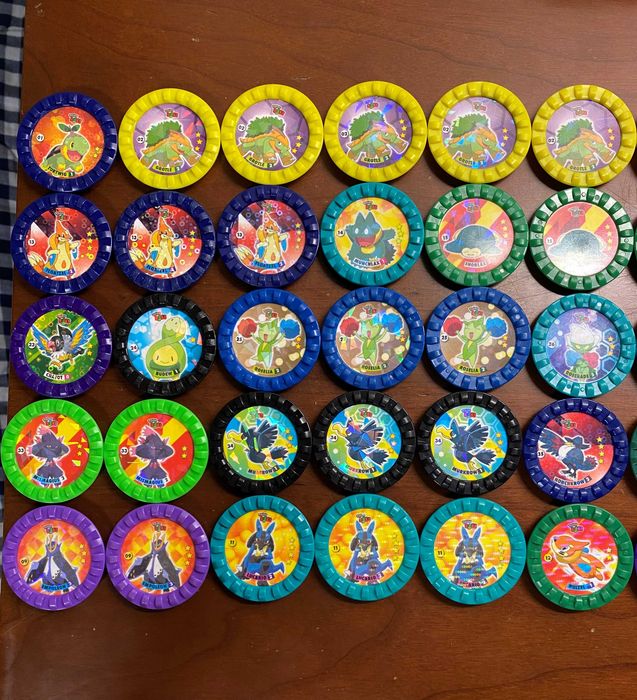 Tazos Pokémon Roks