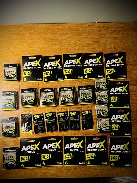 Nowe haczyki karpiowe ridge monkey avid carp spirit