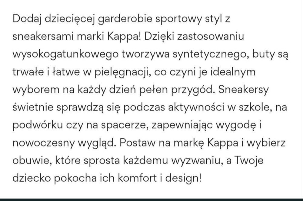 Buty Kappa roz.39 Okazja