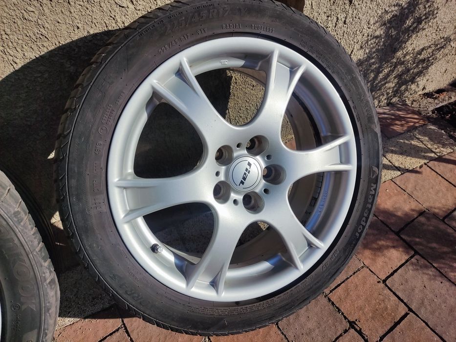 RIAL Aluminiowe Felgi Koła 17'' 5 x 114,3 honda mazda  mitsubishi 225/