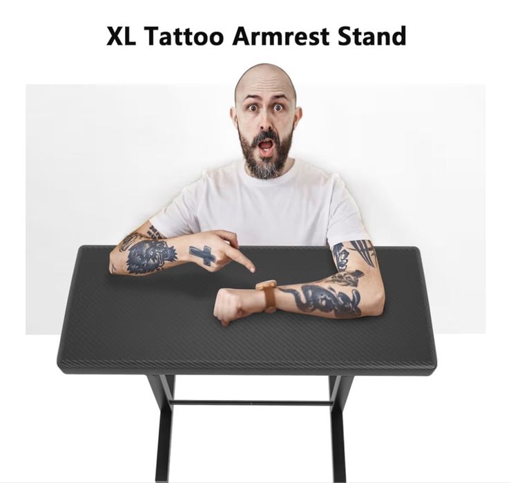 Apoio de Braço XL para Tatuagem – Ajustável – Como Novo