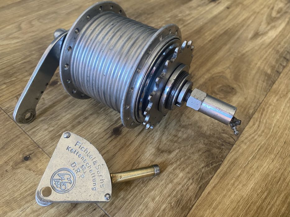 Fichtel & Sachs torpedo dreigang mod 53 manetka piasta rowerowa