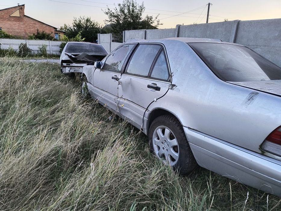 W140 W124  комплект кришка багажника задний бампер фонарь капот дверь