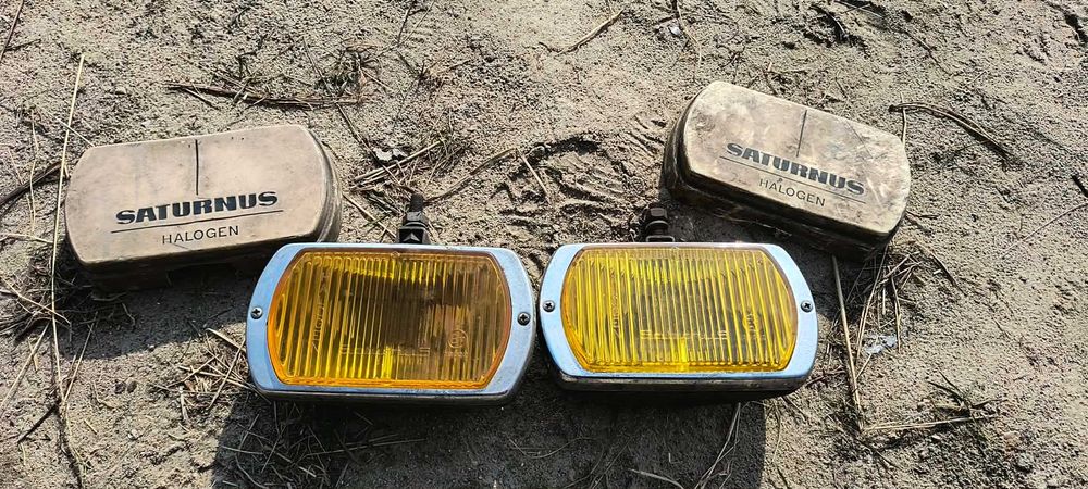 Lampy halogen Saturnus żółte Rarytas oryginalne