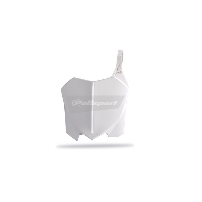 porta numero dianteiro restyling polisport branco honda cr 125 / 250