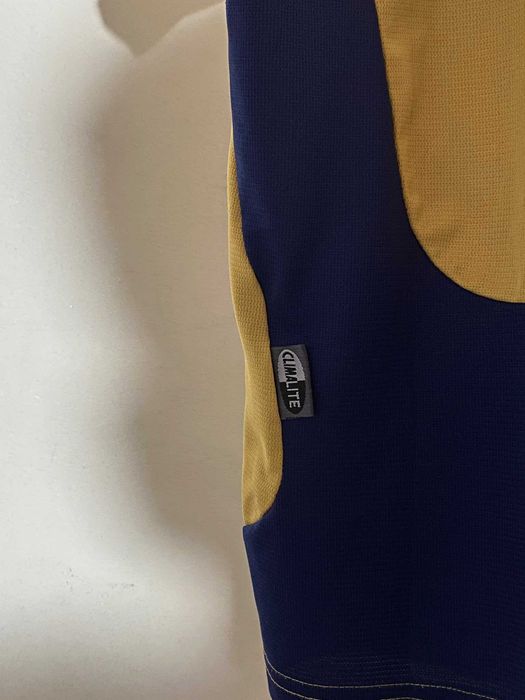 Adidas Vintage Football Jersey Yellow Navy