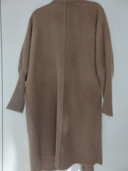 Płaszcz alpaka carmel
